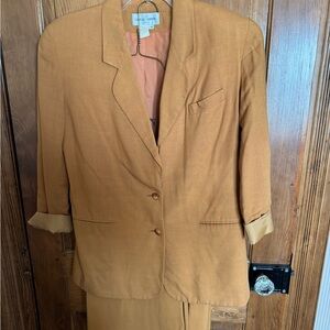 Casual Corner Mustard/Gold Women's Jacket